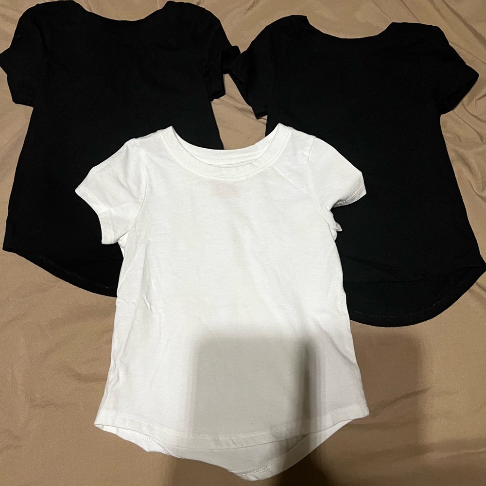 Cat & Jack Toddler Girl Basic Short Sleeves 3T